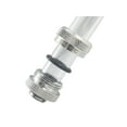 thumbnail image 5 of XSPC G1/4" to 10mm ID, 14mm OD Rigid Tubing Fitting, Chrome, 8-pack, 5 of 9