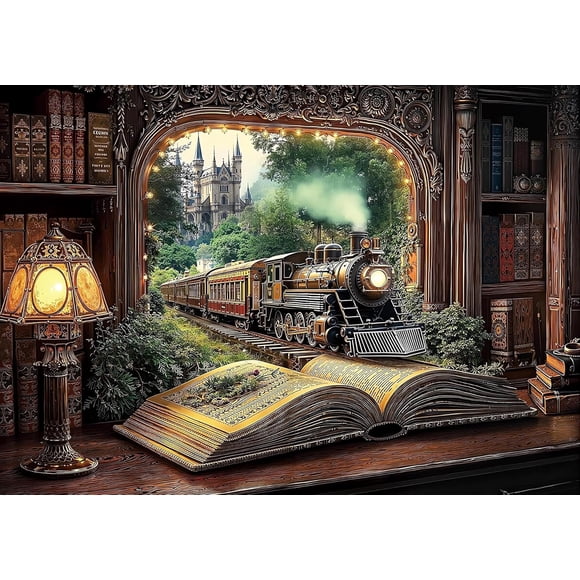 Adult Diamond Painting Kit - Garden Dog Diamond Painting Kit, 5D Diamond Painting, DIY Full Drill Gem Art Craft, (30*40 cm), frame not included.,BL15