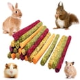 thumbnail image 1 of Palitos de heno Timothy para conejos Grembeb Bunny, 5 en 1, de Chew Toys, 1 of 6
