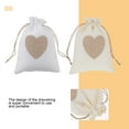 thumbnail image 3 of LOLIPPYY 10Pcs White Cotton Drawstring Bags for Festival Candy and Souvenir Storage, 3 of 8