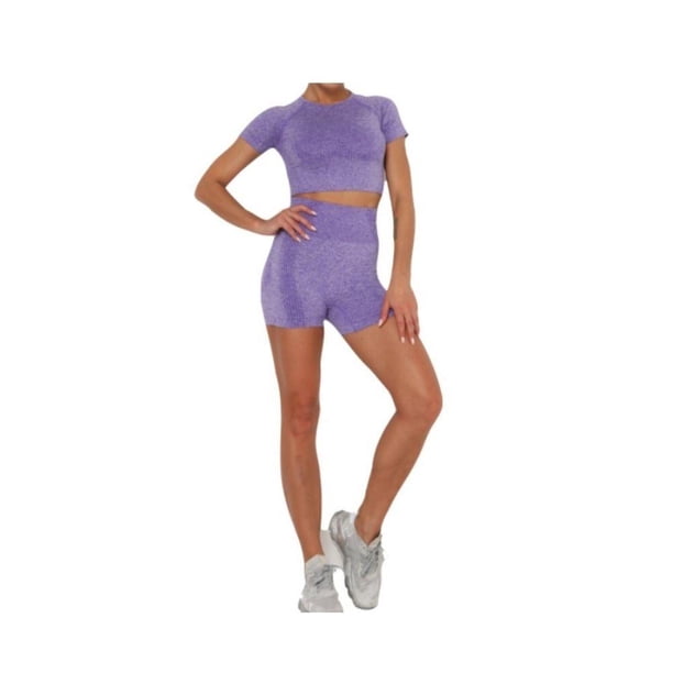 Set Deportivo Short Sports Store I Brown Talla G Morado