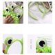 thumbnail image 3 of 2 Piezas Diademas De Rana Verde Para Mujer Diademas Lavadas Para Cabello Grueso Diadema Elástica Para Niñas Diademas De Turbante Para Ella Diademas Anchas Para Mujer Nudo H, 3 of 5