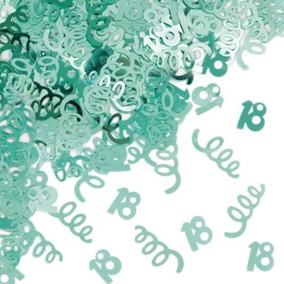 18th birthday foil confetti