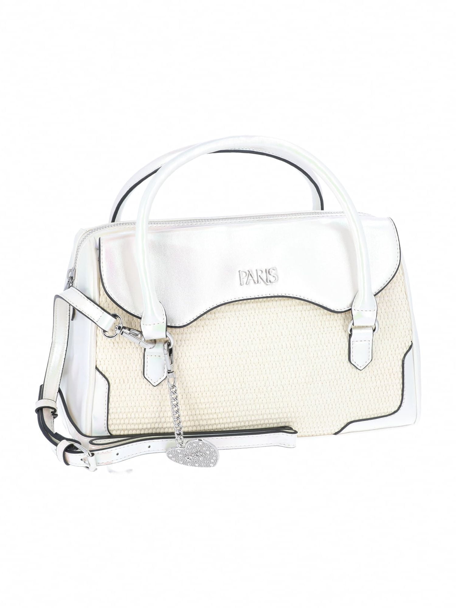 Paris Hilton Women’s Mason Large Satchel, Iridescent Pastel