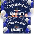 thumbnail image 1 of Creatine 180×110 Cm Graduation Couplets Door Curtain Graduation Season Banner Photo Background Cloth, 1 of 9