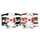 thumbnail image 1 of Pulsera pareja de cuerdas de cuero Unbranded Sabor Negro y Rojo, 1 of 3