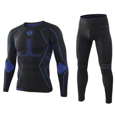 

ESDY Functional Underwear Men Sports Training Fitness Warm Breathable Long Johns Termico Autumn Winter Thermal Underwear Sets