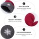 thumbnail image 5 of Pareja Amantes Invierno Espesar Guante Cálido Novios Regalo De Navidad Parejas Mitones 3 Piezas Guantes, Rojo, 5 of 5