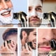 thumbnail image 5 of Afeitadoras de cabeza para hombres calvos: maquinilla de afeitar eléctrica para hombres con pantalla LED, afeitadora flotante impermeable 5D de carga más rápida para hombres con cortapelos, cortadora Namotu CZMR-HY162, 5 of 7