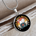 thumbnail image 4 of Collier Cercle pour Chats et Disques Vinyles en Acier Inoxydable Ou or 18 Carats 18-22, 4 of 7