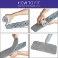 thumbnail image 5 of 16.5"x5.5"(Gray），6pcs Mop Pads Replacement,Microfiber Spray Mop for Spray Mops, 5 of 5