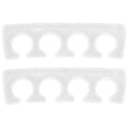 thumbnail image 1 of SHISUYAN 2pcs Feet Toe Separators Nail Art Toe Separators Nail Art Toe Pedicure Toe Divider Tools, 1 of 8