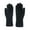 Black-B, variant on Men's 1/2 Pairs Winter Knit Fingerless Gloves, Outdoor Warm Texting Open Finger Gloves Black-D free size(Free Size)