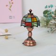 thumbnail image 1 of Domqga Doll House LED Lamp, Mini Doll House Lamp,Doll House Accessories Colorful Mini LED Lamp Simulation Ornament 1:12, 1 of 8