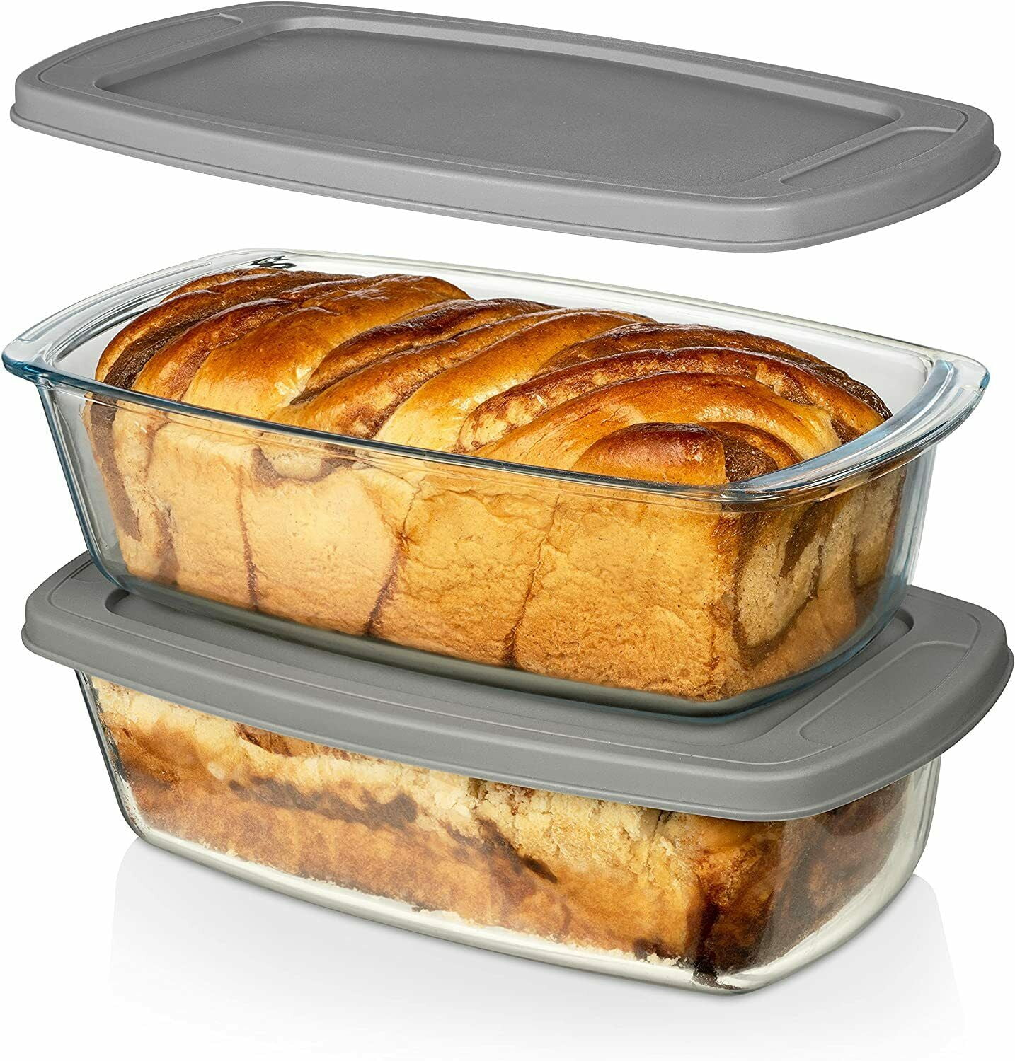 1.6 Qt Loaf Baking Dish with Lid