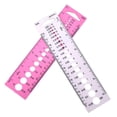 thumbnail image 4 of Pouches For Organization Color Creative Ruler Plastic Ruler Braided Auxiliary Tools Accessories Measuring Ruler, 4 of 6