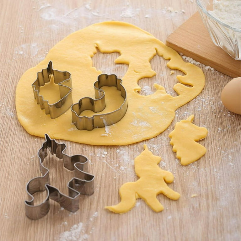 Cartoon Unicorn Cookie Cutter - A fun cartoon unicorn cookie cutter for  cookies and fondant!