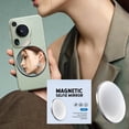 thumbnail image 4 of Espejo para selfies MagSafes de aleación de aluminio con succión magnética para iPhone 16, espejo convexo para cámara auxiliar., 4 of 4