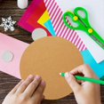 thumbnail image 3 of art painting paper cardboard round 200pcs, 3 of 4