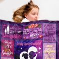 thumbnail image 6 of Daughter Blanket Gift, Birthday Gift Blanket for Daughter from Mon Dad, 50"x60" Gift Ideas for Girl, Soft Cozy Flannel Throw Blanket for Daughter Birthday Graduation Christmas Children''s Day, 6 of 6