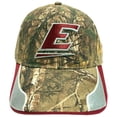 thumbnail image 2 of OC Sports NCAA Eastern Kentucky University Embroidered Camo Adjustable Team Hat, 2 of 4