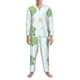 thumbnail image 3 of Balery Kawaii Frogs Pijama para Hombre de Dos Piezas con Manga Larga, Conjunto de Dormir y Descanso Suave con Bolsillos-Small, 3 of 7