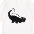 thumbnail image 3 of Inktastic Animals Cute Skunk Toddler Sweatshirt, 3 of 4