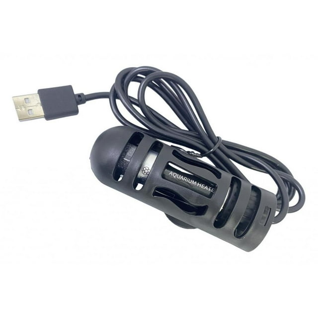 Calentador de acuario pequeño, calentador de acuario, herramienta de calentamiento automático de 5 V, calentador de 10 W para fuente de agua potable p