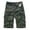 Army Green, variant on PBNBP Mens Shorts Men's Plaid Cargo Shorts Relaxed Fit Outdoor Shorts Drawstring Jogger Shorts Summer Casual Work Shorts