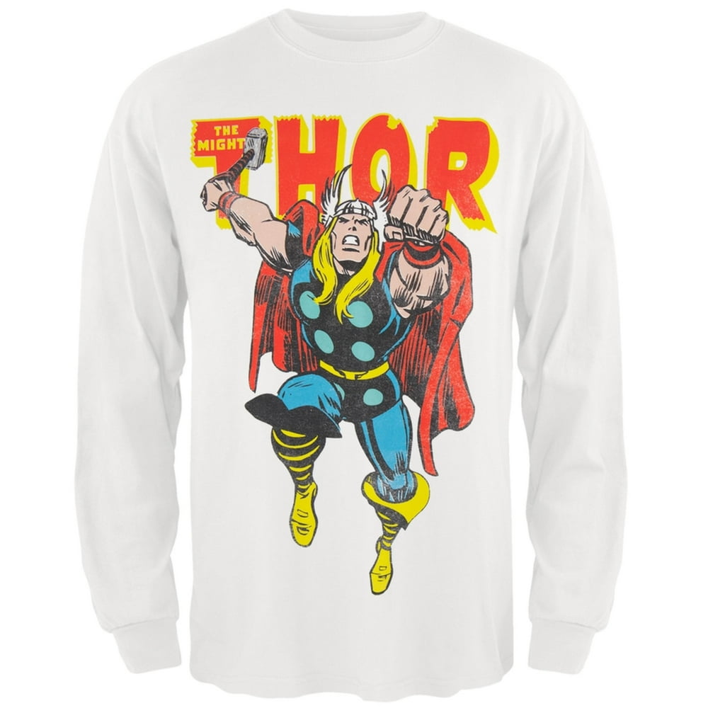 Thor Thor The Mighty Long Sleeve TShirt Large