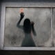 thumbnail image 2 of Pegatinas de pared de Halloween, silueta de fantasma femenino, pegatinas de ventana de Halloween, pegatinas de decoración de pared de terror con ambiente festivo, 2 of 6