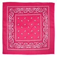 thumbnail image 2 of Paisley Bandana Scarf - Pink, One Size, Snusnäsduk Style, 2 of 4