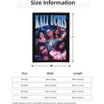 thumbnail image 4 of Kali Actress Uchis Flannel Blanket Air Conditioning Blanket Nap Blanket Sofa Throw Blanket Throw Blankets 60"X50", 4 of 6