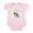 Petal Pink, variant on CafePress - Hatchling Infant Bodysuit - Baby Light Bodysuit, Size Newborn - 24 Months
