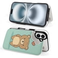 thumbnail image 4 of Compatible with iPhone 11 12 13 mini 14 15 16 Pro Max Plus Wallet Case with Card Holder, PU Leather Kickstand Card Slots Case ( Bear Love, iPhone 13 Pro Max), 4 of 7