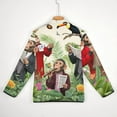thumbnail image 6 of Chimps Enjoy Tropical Paradise Tea Men's Stand Collar Sweater Long Sleeve Clothing Loose Fit Sports Sweater, 6 of 8