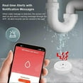 thumbnail image 5 of Tuya WiFi Flood Sensor Smart Life App Water Leak Sensor Detection Loudly Sound Alarm Linkage Alert Application, 5 of 5