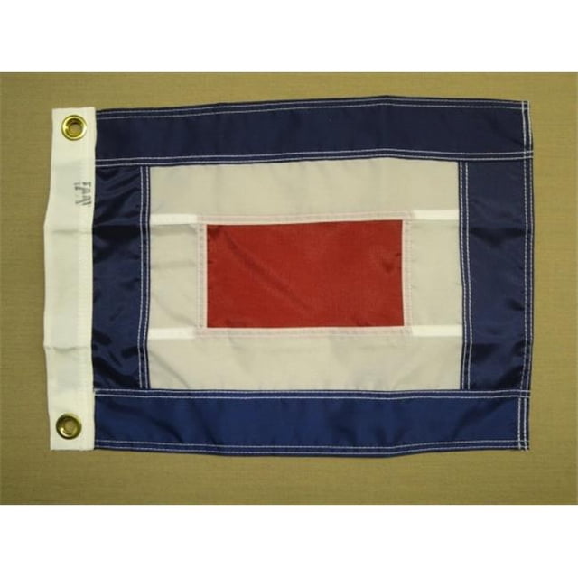 Annin Flagmakers 256024 Taille 0 Code International Nyl-Glo Lettre W
