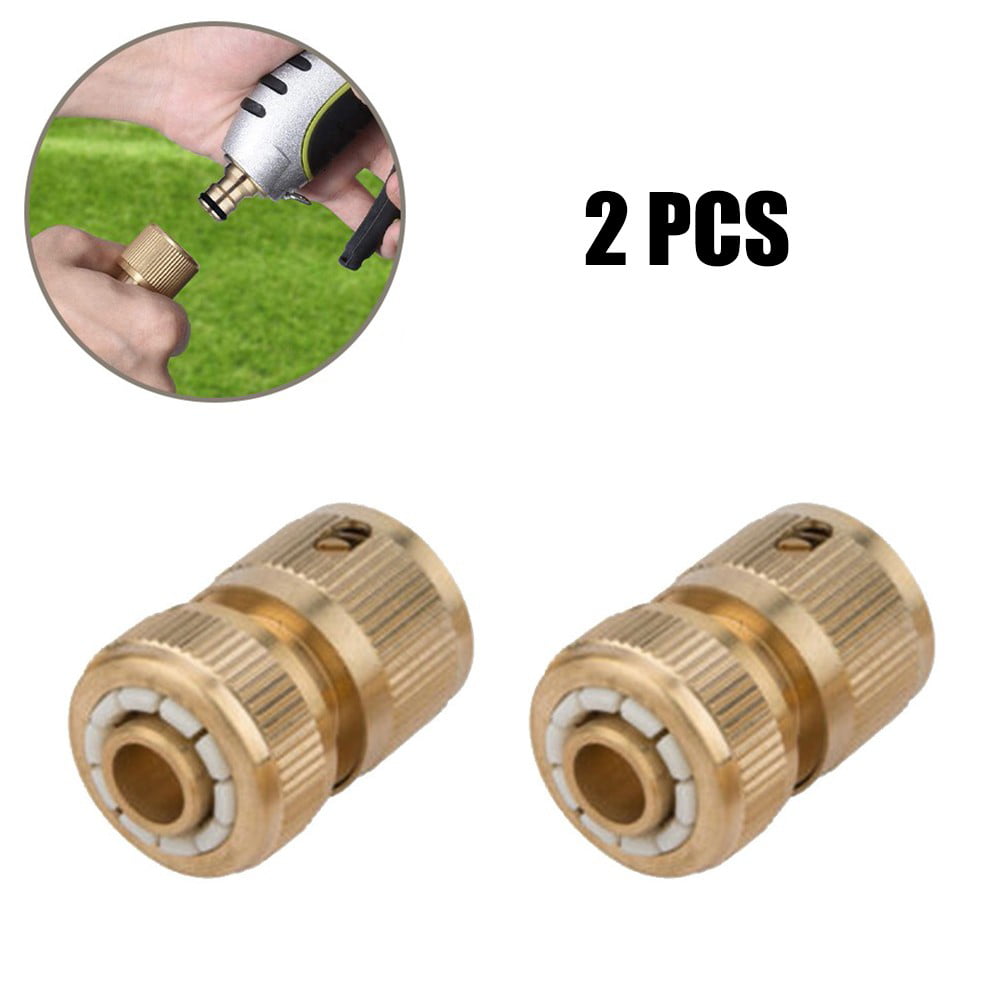 2PCS 1/2 Inch Hose Garden Lawn Irrigation Fittings Pipe Adapters For Car Wash 