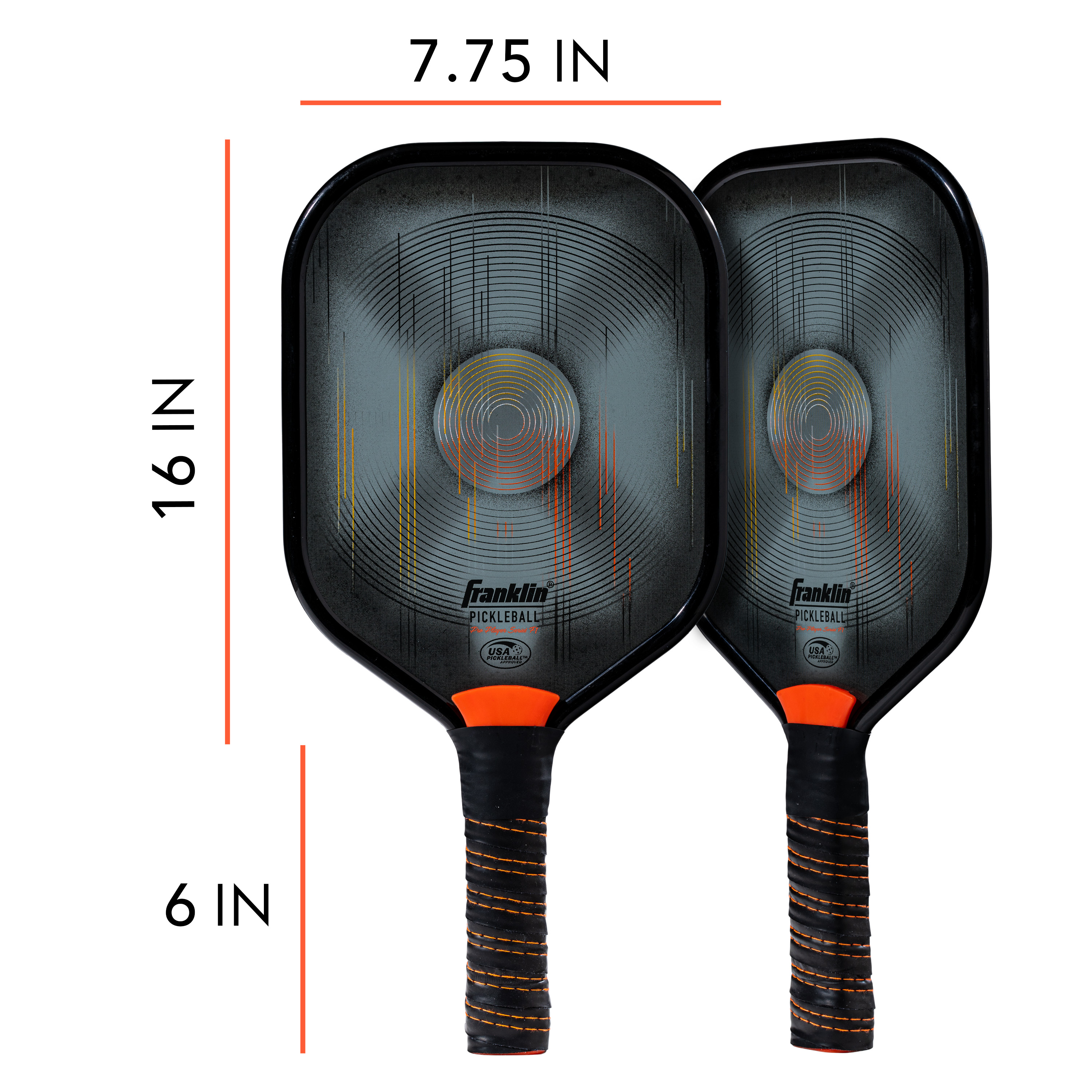 Franklin Sports Pickleball Paddle, Pro Player Aluminum photo 2