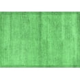 thumbnail image 1 of Ahgly Company Indoor Rectangle Abstract Emerald Green Modern Area Rugs, 2' x 4', 1 of 4