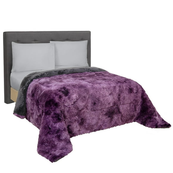 Cobertor King Size Elefantito Morado Grizzly Térmico