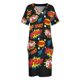 thumbnail image 3 of Vestido largo holgado con bolsillo para mujer traje de verano cómic explosión, 3 of 6