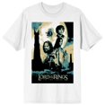 thumbnail image 1 of Lord of the Rings The Two Towers Poster White T-Shirt, 1 of 2