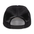 thumbnail image 2 of OC Sports OC502M Laser Perforated Font Panel Cap - White Black Black, 2 of 8