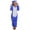 Blue, variant on Jumpsuits for Women Plus Size Women Long Sleeve Hooded Jumpsuit Pajamas Casual Winter Warm Rompe Sleepwear