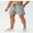 Gray, variant on S-2XL Men Sweat Shorts Solid Color Elastic Waist Sports Shorts Permeability Training Shorts