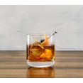 thumbnail image 3 of JoyJolt Nova Crystal Drinking Glasses - Short Tumbler Drinking Glass Set - Set of 4, 3 of 5