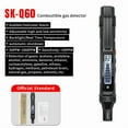 thumbnail image 3 of 50-1000 ppm Range Combustible Gas Detector with Indicator Light Alarm, Backlight/Real Time Temperature, Rapid Response, 3 of 9