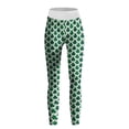 thumbnail image 3 of Bjutir Leggings For Women St. Patrick'S Day Tights Women'S Paddy Stripes Good Luck Green Pants Print Leggings Skinny Pants For Yoga Running Pilates Gym, 3 of 9